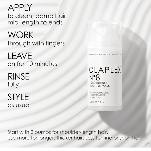 OLAPLEX No.8 Bond Intense Moisture Mask, 30 ml/ 1 fl oz - Picture 3 of 6